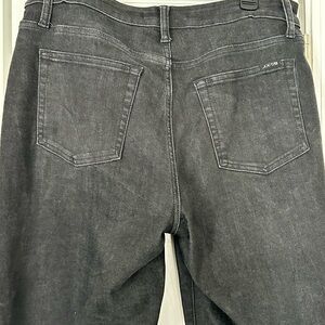 Joe's Jeans Black Straight Ankle Denim